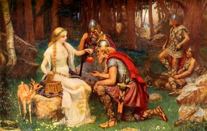 Idun e le mele, 1912 da James Doyle Penrose
