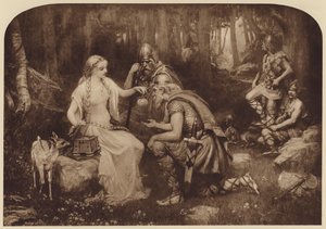 Iduna e le mele della giovinezza da James Doyle Penrose