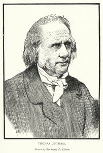 Thomas Guthrie (incisione) da James Dromgole Linton