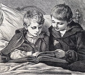 Illustrazione raffigurante Fratelli da James Dromgole Linton