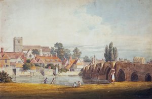Aylesford, vicino a Maidstone, Kent da James Duffield Harding
