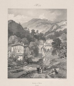 Cascate di Thiers, Alvernia da James Duffield Harding