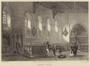 Chiesa di Cobham da James Duffield Harding
