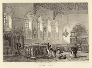 Chiesa di Cobham da James Duffield Harding