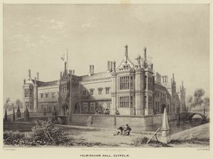 Helmingham Hall, Suffolk da James Duffield Harding