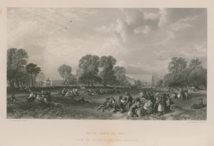 Hyde Park nel 1851 da James Duffield Harding