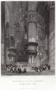 Interno del Duomo di Milano da James Duffield Harding