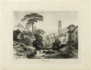 Le Casset; Vallee du Monetier da James Duffield Harding