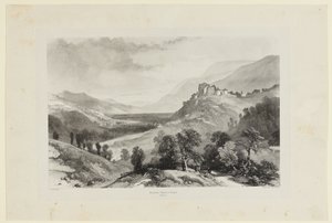 Pontcharra, castello di Bayard da James Duffield Harding