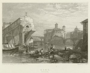 Roma, Ponte Rotto da James Duffield Harding