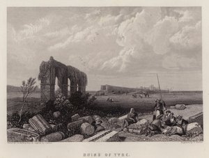 Rovine di Tiro da James Duffield Harding