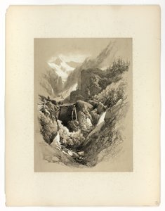 San Gottardo, W. Wasen, da Selezioni pittoresche da James Duffield Harding