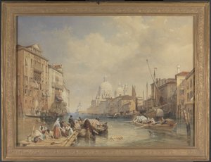 Il Canal Grande, Venezia, 1835 da James Duffield Harding
