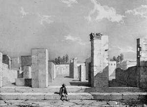 La Casa di Gaio Sallustio, 1828 da James Duffield Harding