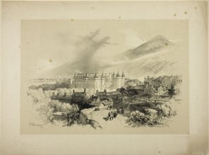 Il Palazzo di Holyrood da James Duffield Harding