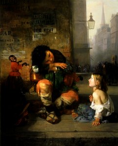 Il ragazzo savoiardo a Londra, 1865 da James Edward Freeman