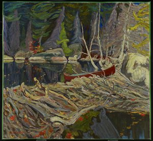 La diga dei castori, 1919 da James Edward Hervey Macdonald