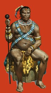 Capo Dingaan degli Zulu da James Edwin McConnell