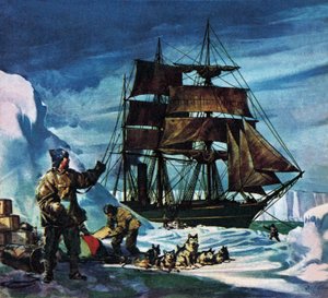 La Terra Nova in Antartide da James Edwin McConnell