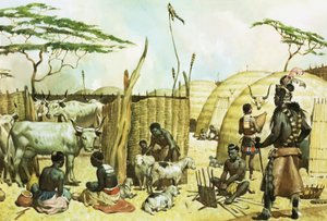 Villaggio Zulu da James Edwin McConnell