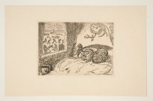 La pigrizia, dal portfolio I peccati capitali da James Ensor