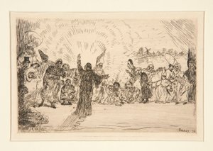 Il Cristo e i mendicanti da James Ensor