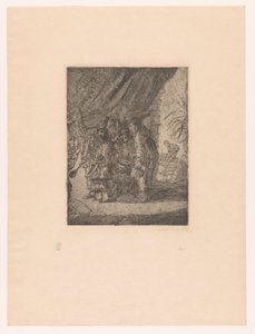 Medici persiani esaminano le feci del re Dario da James Ensor