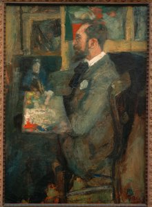 Ritratto di Théo Hannon da James Sidney Ensor