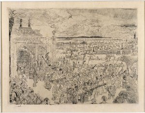 Trionfo romano da James Ensor