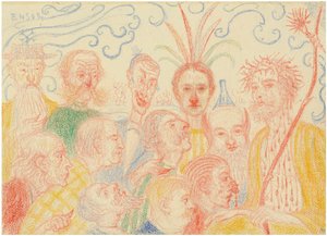 Scènes de la Vie du Christ, 1910-1915 da James Ensor