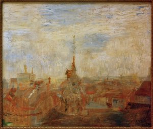 I tetti di Ostenda da James Sidney Ensor