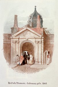 Museo Britannico, cancello d