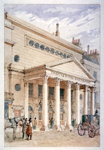 Il Teatro Reale, Haymarket, Westminster, Londra, c. 1840