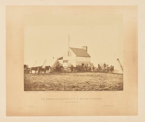 Lo Shebang, o quartieri della Commissione Sanitaria degli Stati Uniti, Brandy Station da James Gardner