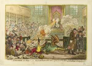 Un plumper per Paul da James Gillray