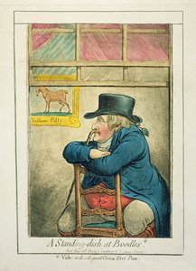 Un piatto a Boodles, pubblicato da Hannah Humphrey, 1800
