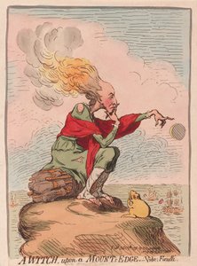 Una strega sul bordo di un monte; vide; Fuzelli