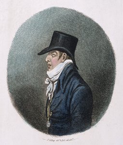 Un ritratto, pubblicato da Hannah Humphrey nel 1799 da James Gillray