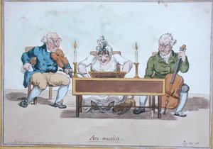 Ars Musica da James Gillray