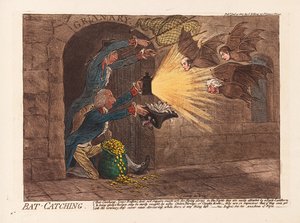 Cattura di pipistrelli, pub. 1803