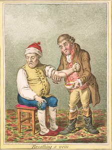 Breathing a Vein, pubblicato da Hannah Humphrey, 1804