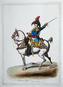 Maggiore di brigata da James Gillray
