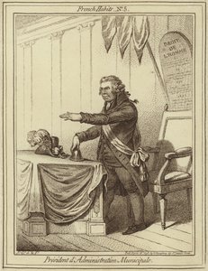 Caricatura di John Horne Tooke da James Gillray
