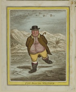 Tempo Fresco e Frizzante da James Gillray