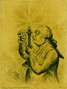 Caricatura di Giorgio III di James Gillray da James Gillray