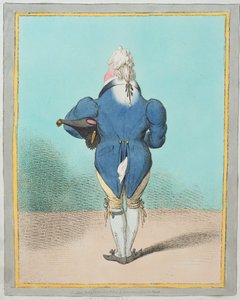 S.A.R. il Principe di Galles (1762-1830) pubblicato da Hannah Humphrey nel 1802 da James Gillray