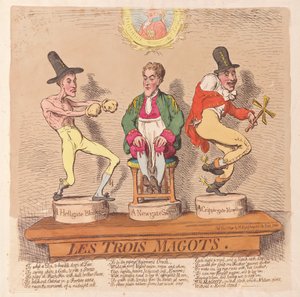 Les Trois Magots da James Gillray