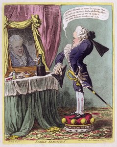 Elevazione signorile, pub. da Hannah Humphrey, 1802 da James Gillray