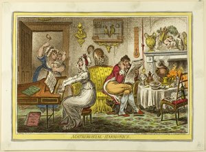 Matrimoniali-Armonici da James Gillray