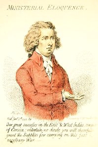 Eloquenza ministeriale, pubblicato da Hannah Humphrey nel 1795 (dettaglio) da James Gillray